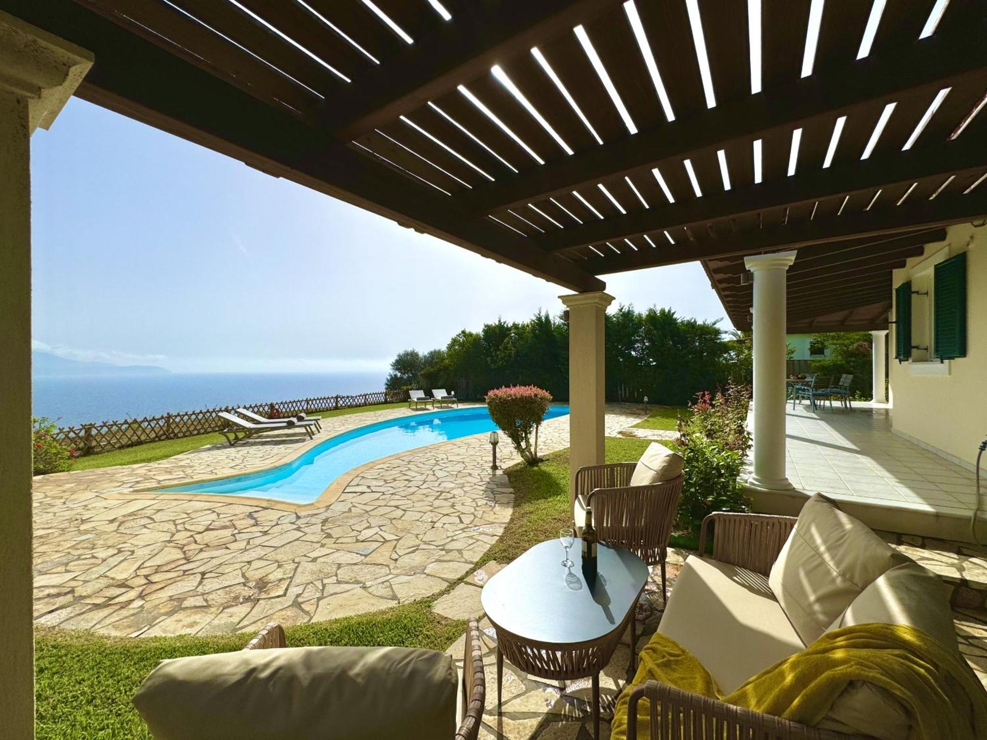 Villa Afroditi, Spartia, Kefalonia Livathos  Zewnętrze zdjęcie