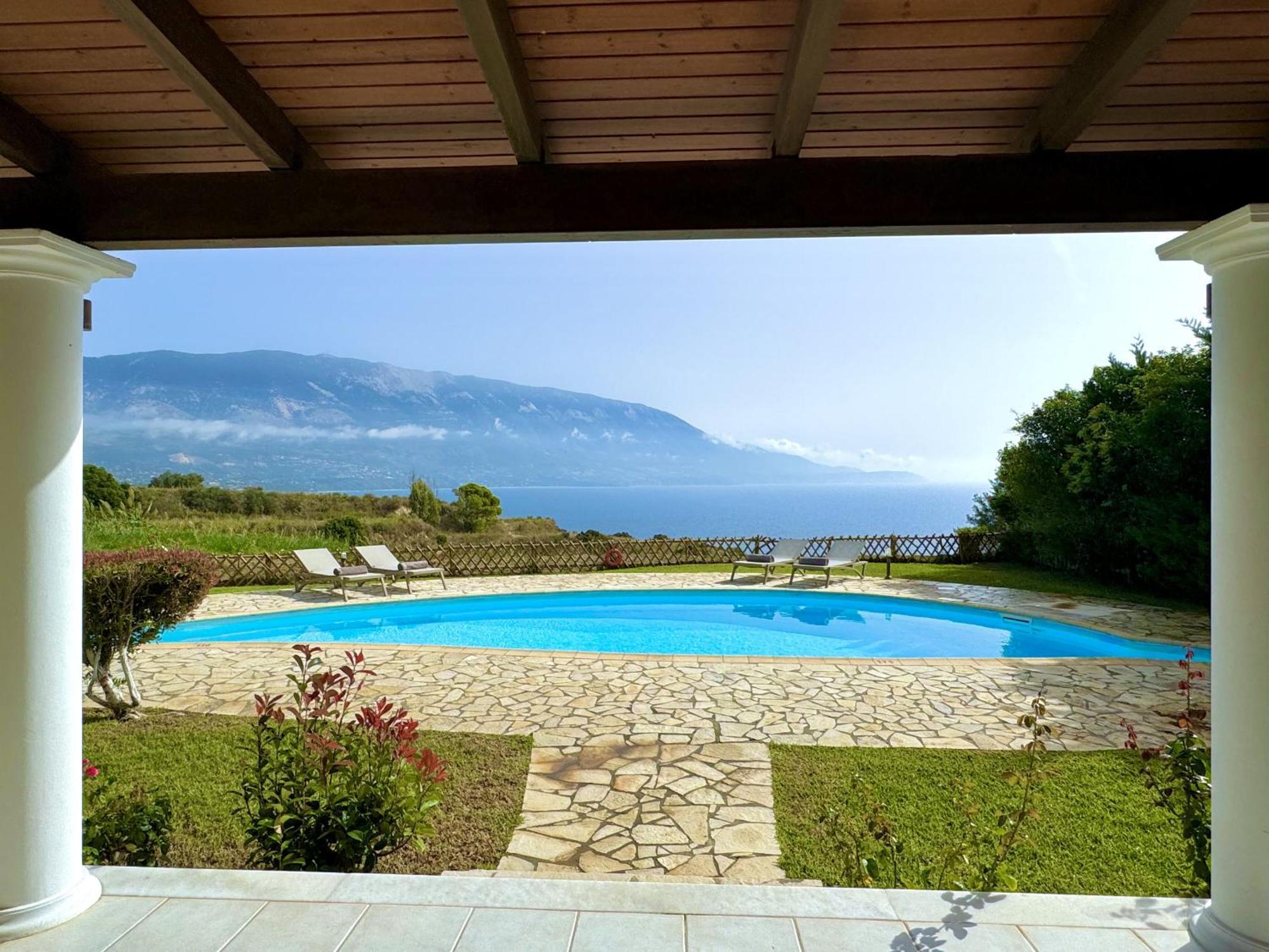 Villa Afroditi, Spartia, Kefalonia Livathos  Zewnętrze zdjęcie